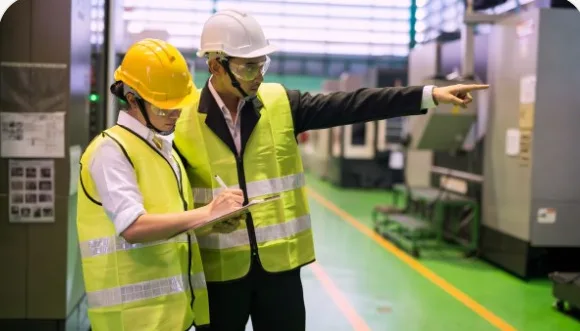 Auditoría en planta industrial
