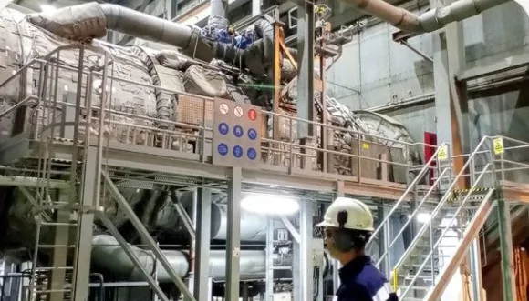 Planta industrial en operación